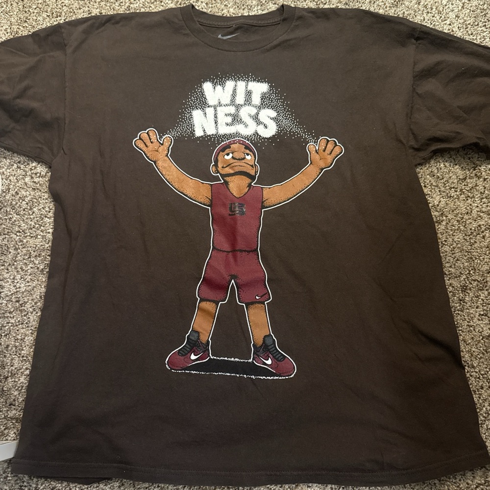 RARE vintage Lebron James “witness” Shirt
